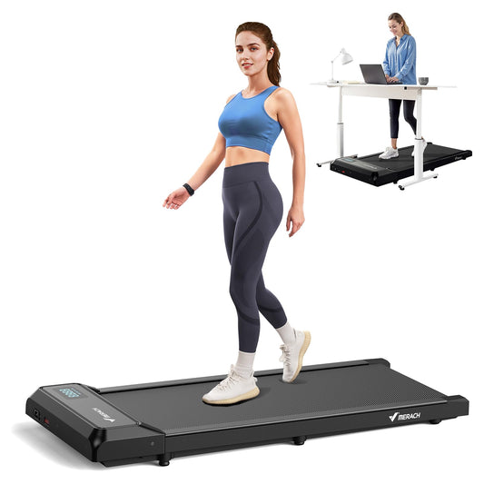 MERACH Cinta de Correr, 3 en 1 Cinta de Andar, 2.5HP Walking Pad, Caminadora Electrica para Casa, Treadmill Compacta para casa y Oficina, App, Pantalla LED, Control Remoto Magnético, Gimnasio en Casa