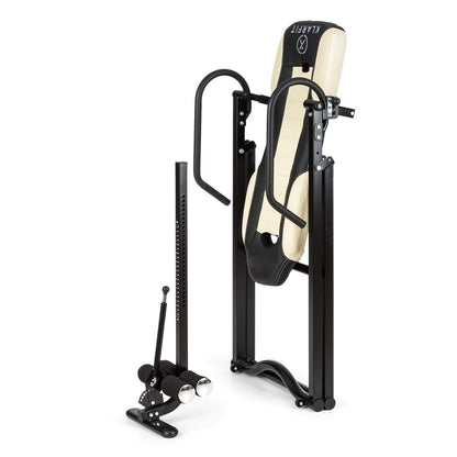 Klarfit Ease Deluxe - Banco de inversión, hasta 136 kg, para 1,54-1,98 m, beige