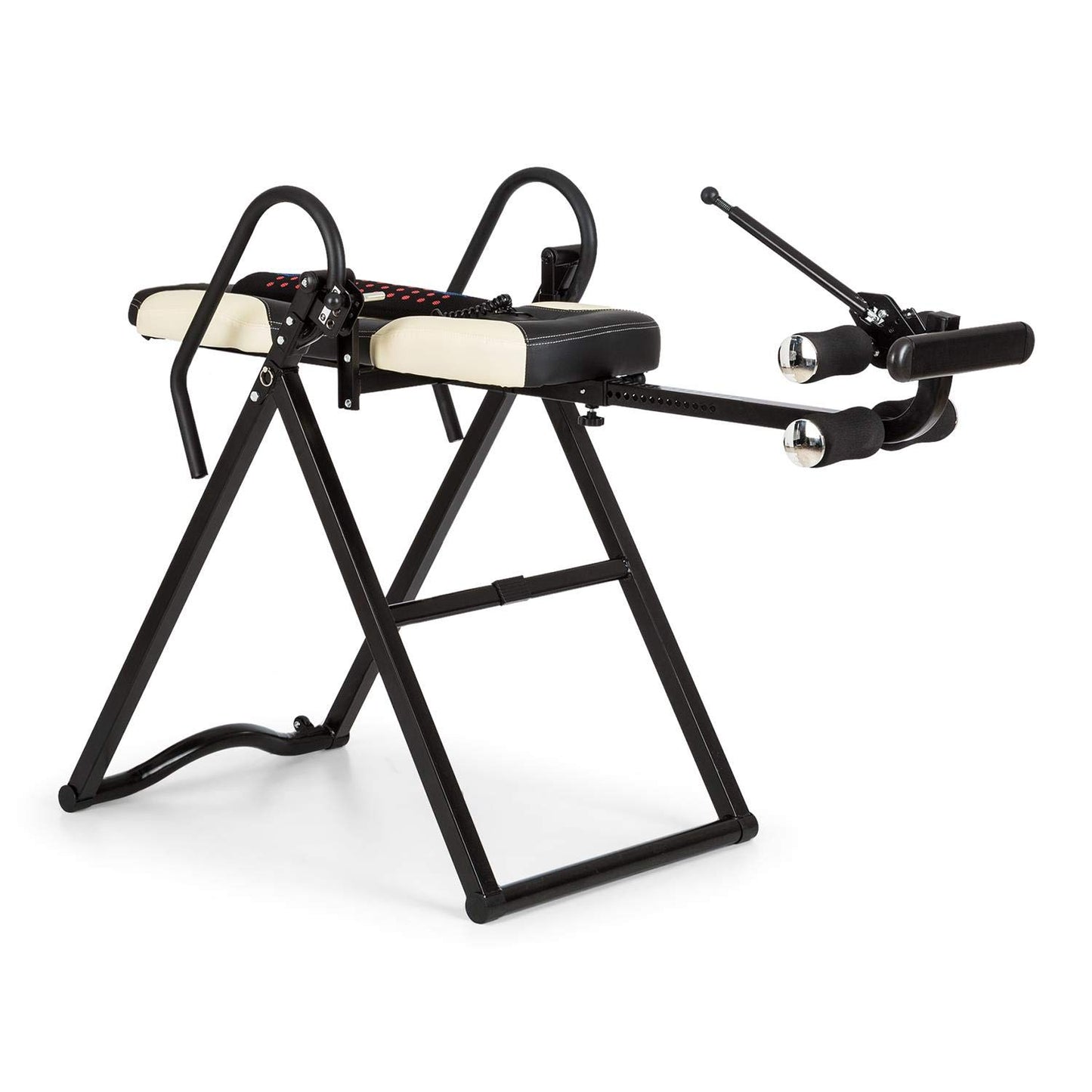 Klarfit Ease Deluxe - Banco de inversión, hasta 136 kg, para 1,54-1,98 m, beige