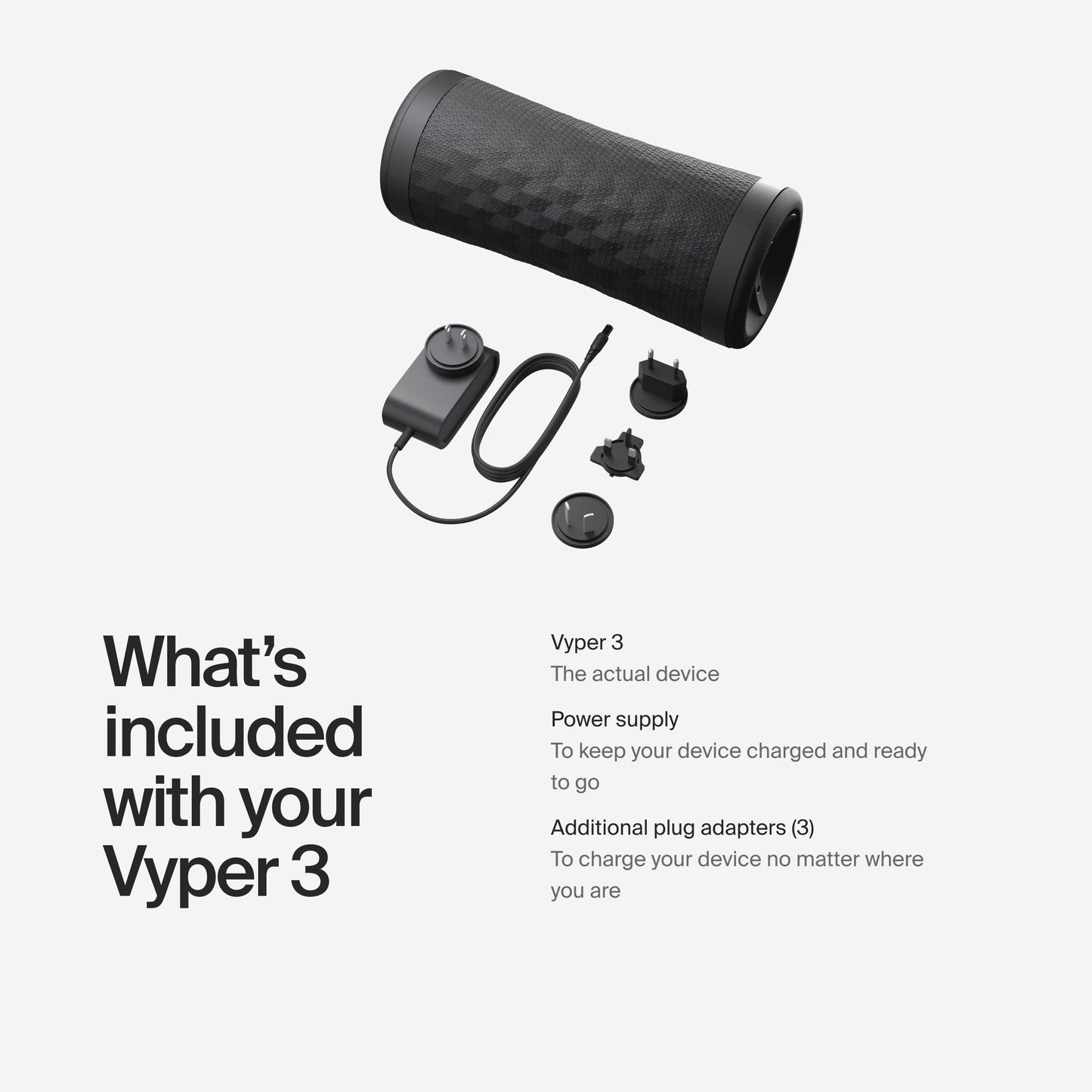 Hyperice Vyper 3 - Rodillo de espuma vibrante de alta intensidad