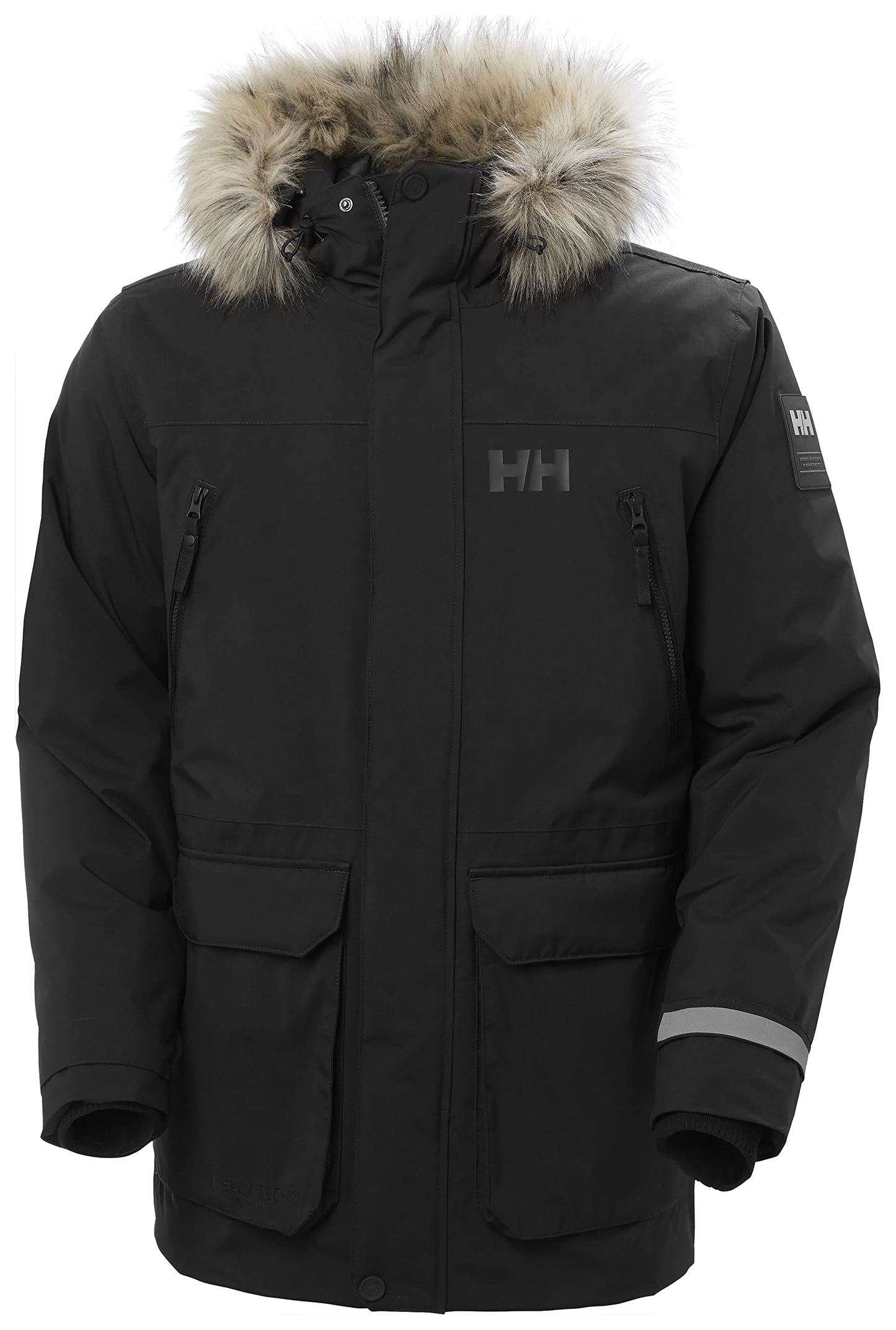 Helly Hansen Reine Parka Chaqueta, Negro, XXL Hombre
