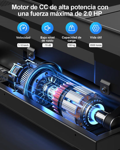 Kerolina Cinta de Correr Plegable Andar - Caminadora Electrica para Casa con Pantalla