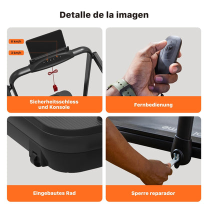 Mobvoi Home Treadmill SE Cinta de Correr Plegable 3 en 1 2.5 HP Compact Portable
