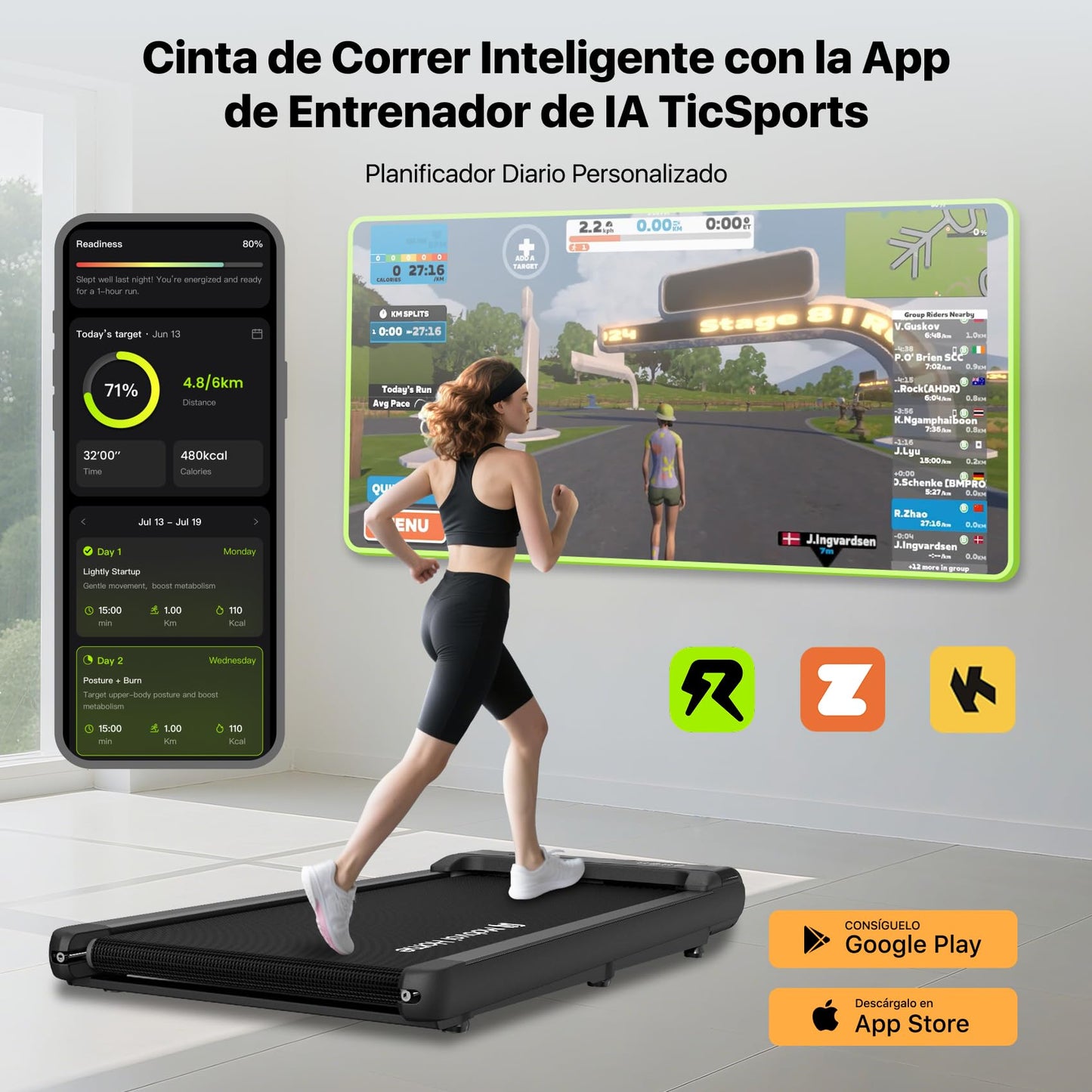 MOBVOI Home Walking Treadmill Fit-EU