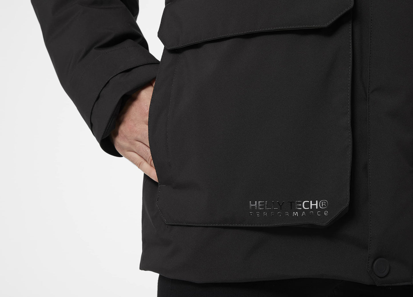 Helly Hansen Reine Parka Chaqueta, Negro, XXL Hombre