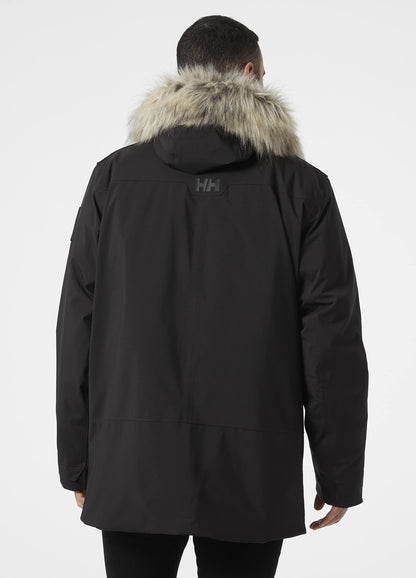 Helly Hansen Reine Parka Chaqueta, Negro, XXL Hombre