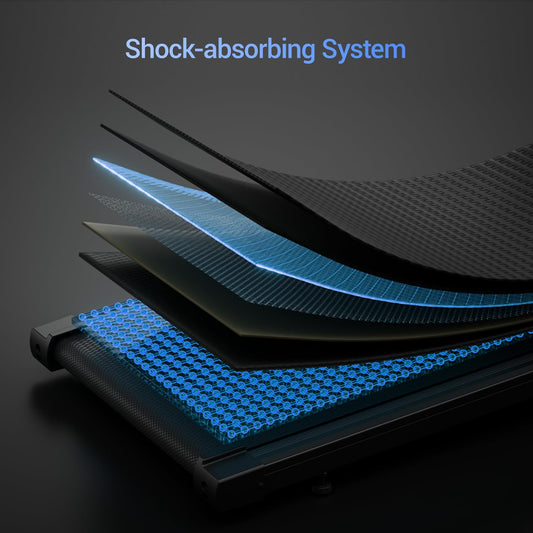 LONTEK Cinta de Correr Plegable con Inclinación 9%, Cinta de Andar Plegable 12KM/H