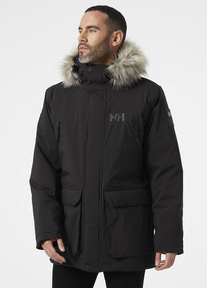 Helly Hansen Reine Parka Chaqueta, Negro, XXL Hombre