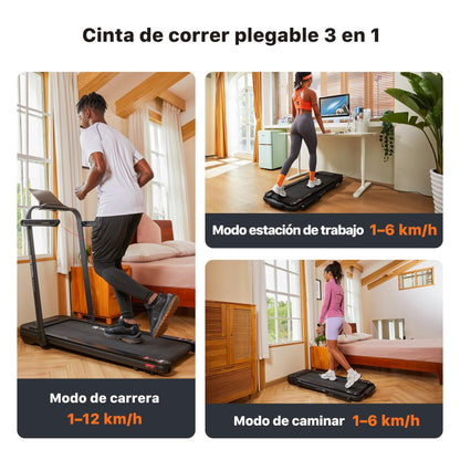 Mobvoi Home Treadmill SE Cinta de Correr Plegable 3 en 1 2.5 HP Compact Portable