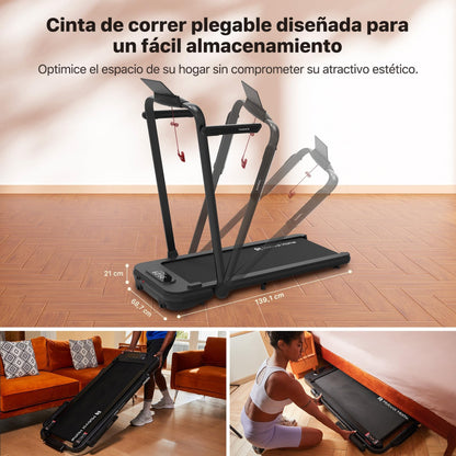 Mobvoi Home Treadmill SE Cinta de Correr Plegable 3 en 1 2.5 HP Compact Portable