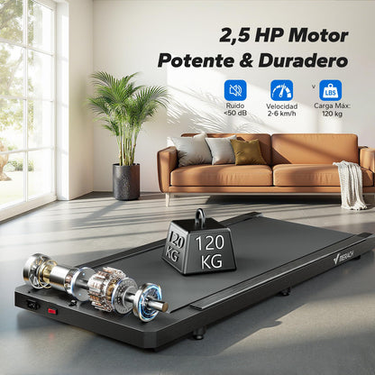 MERACH Cinta de Correr, 3 en 1 Cinta de Andar, 2.5HP Walking Pad, Caminadora Electrica para Casa, Treadmill Compacta para casa y Oficina, App, Pantalla LED, Control Remoto Magnético, Gimnasio en Casa